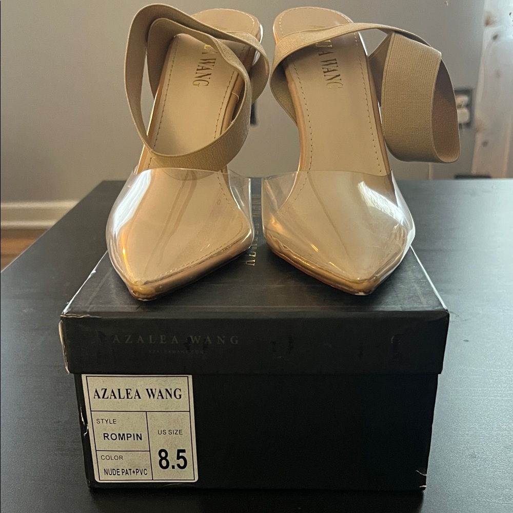 Azalea Wang Nude Heels for Women